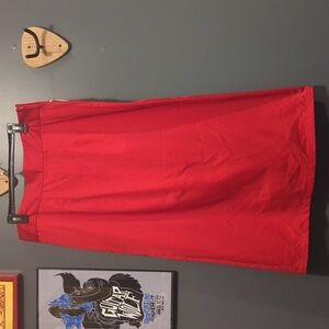 Classic Red Heartbreaker Pencil Wiggle Skirt